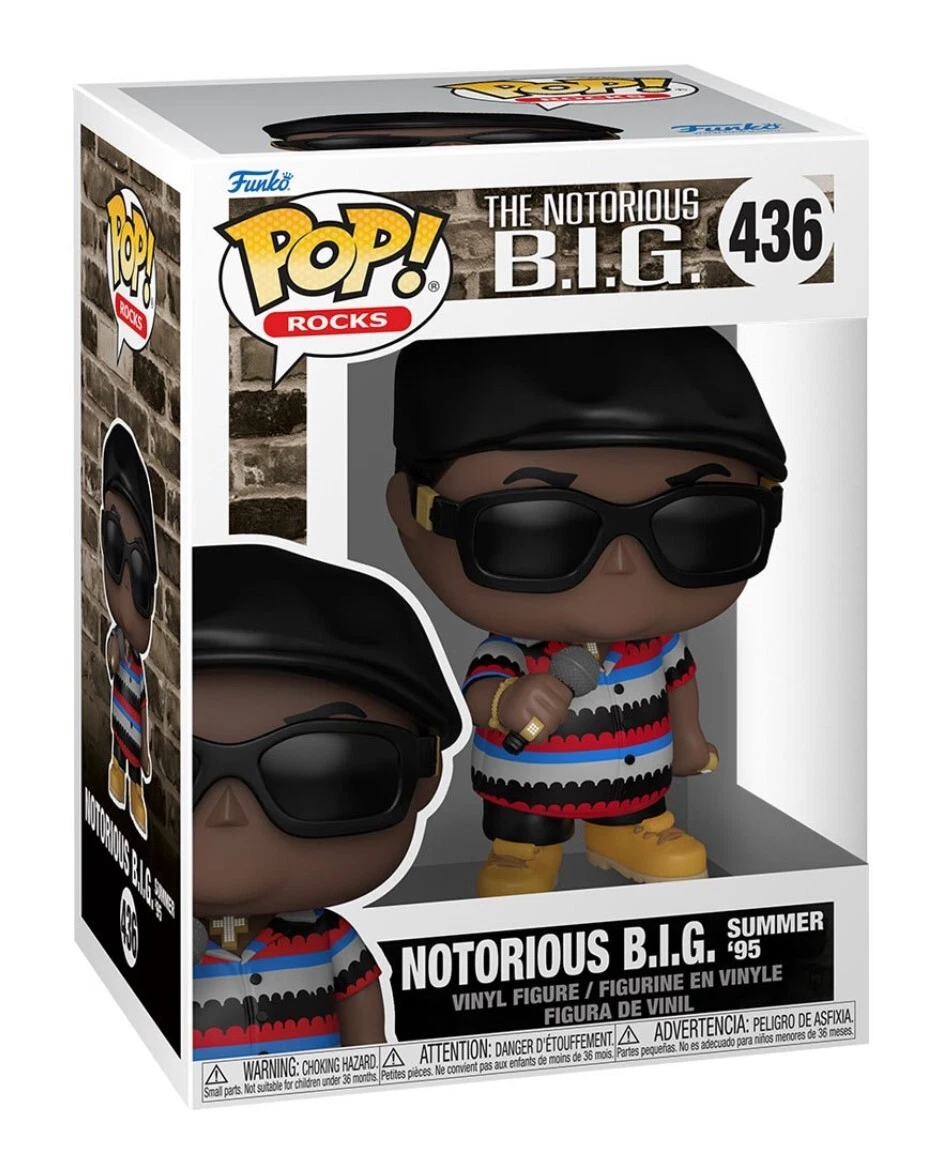 Notorious Big Figure In Collectible Funko Bobbleheads (1970-Now