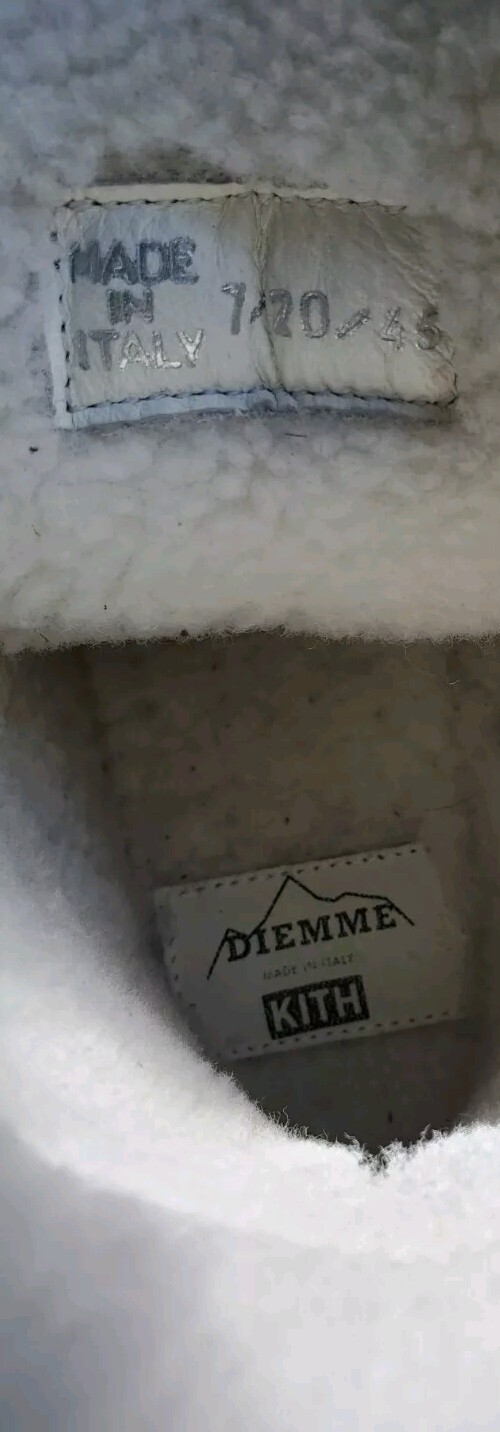 RARE Ronnie Fieg Diemme Kith Mens Everest Suede Boots Paderno Italian Leather image 8