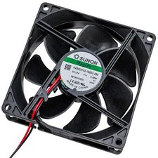 Ventilatore 12V DC 0,54W 92x92x25mm 48,2m³/h 1700U/Min 48,2m³/h Sunon HA92251V41