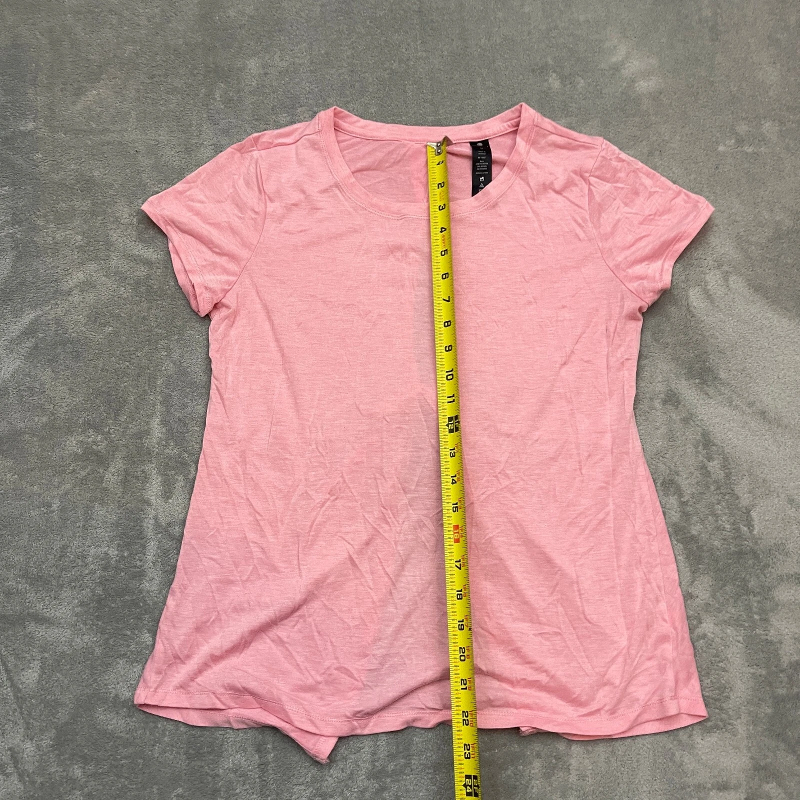 yogalicious split back work-out shirt