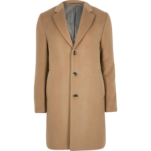 Nuevo Con Etiquetas-River Island Para hombres Abrigo Camel abotonadura  simple tamaño 3XL | eBay
