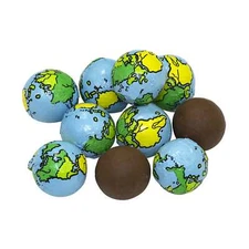 Thompson Chocolate Gift Bag Milk Chocolate Earth Balls 8 OZ Pack Of 1