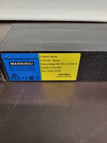 PDU | Power Distribution Unit | 24 Port | 63A / 37KW - Bild 3 von 3