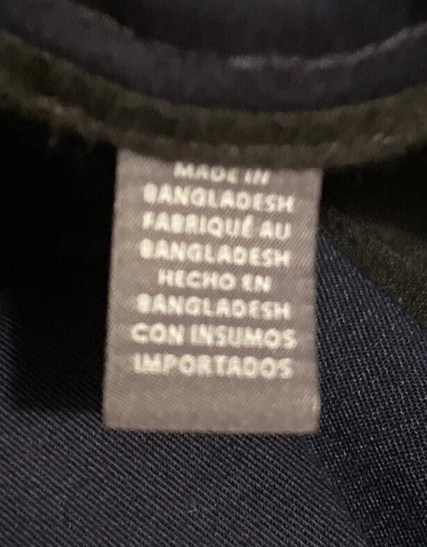 Van Heusen Flex Flat Front Straight Fit Navy blue casual Pants, W 38 x 34L New