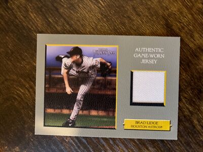2006 Topps Turkey Red #TRR-BL Brad Lidge Game Used Jersey Houston Astros