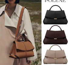 Pole smile bag Pole retro new genuine leather women's bag tote bag fashion shoul