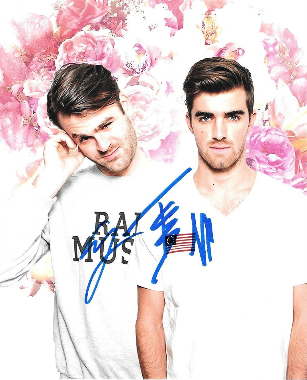 * The Chainsmokers * 8x10 Photo * Alex Pall & Andrew Taggert * 3