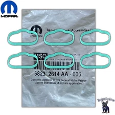 6PCs 3.6L Intake Manifold Gasket OEM Mopar 68232614AA