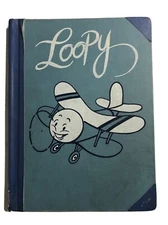 Loopy by Hardie Gramatky 1941 Vintage Hardcover Exlib Acceptable Condition