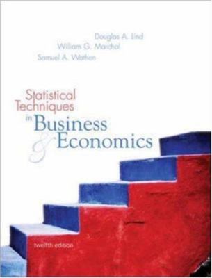 Statistical Techniques in Business and Economics with Student CD-ROM...