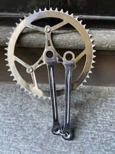magistroni legnano NOS crankset road track 1940-1950’s ultra rare!