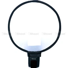 Easy-fold Round Mini Flash Softbox Diffuser Reflector for Pentax Metz Speedlite