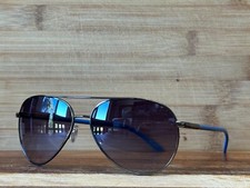 Mens Womens Metal Frame Aviator Sunglasses Retro Pilot Shades  Soft Pouch 7322