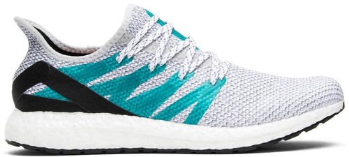 Adidas‎ Boost Speedfactory London Shoes Mens Sz 10 White/Green/Blue/Black AM4LDN adidas Unveils Designs for Ground-Breaking AM4LDN and AM4PAR  main image 3