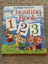 Richard Scarry's Best Counting Book Ever by Richard Scarry 1975, Hardcover