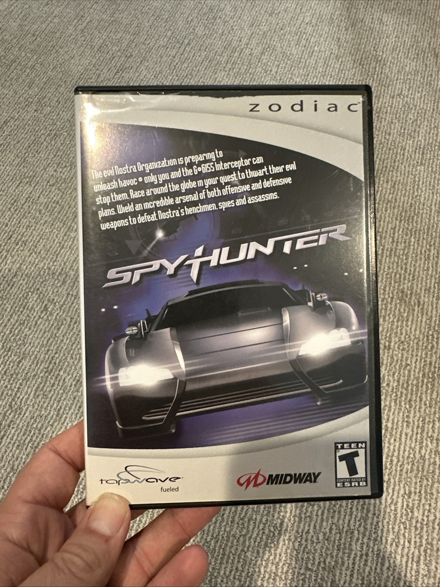 Spy Hunter Tapwave Zodiac 2004 Game Extremely Rare! Handheld