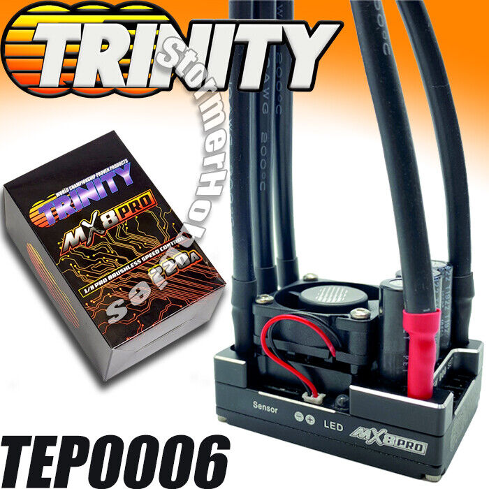 TRINITY MX8 MX-8 Pro ESC 1/8th Scale TEP0006  