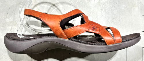Merrell Agave Womens Size 12 Strappy Outdoor Hiking Sandals Brown Leather