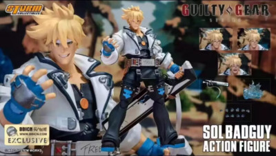 Storm Toys 1/12 GUILTY GEAR SOL BADGUY WF2023 Figures Another Color Ver. Limited