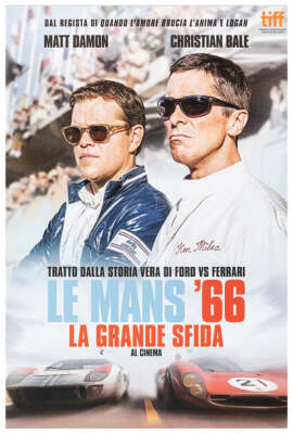 Ford vs Ferrari - IMAX - Racing Movie Poster