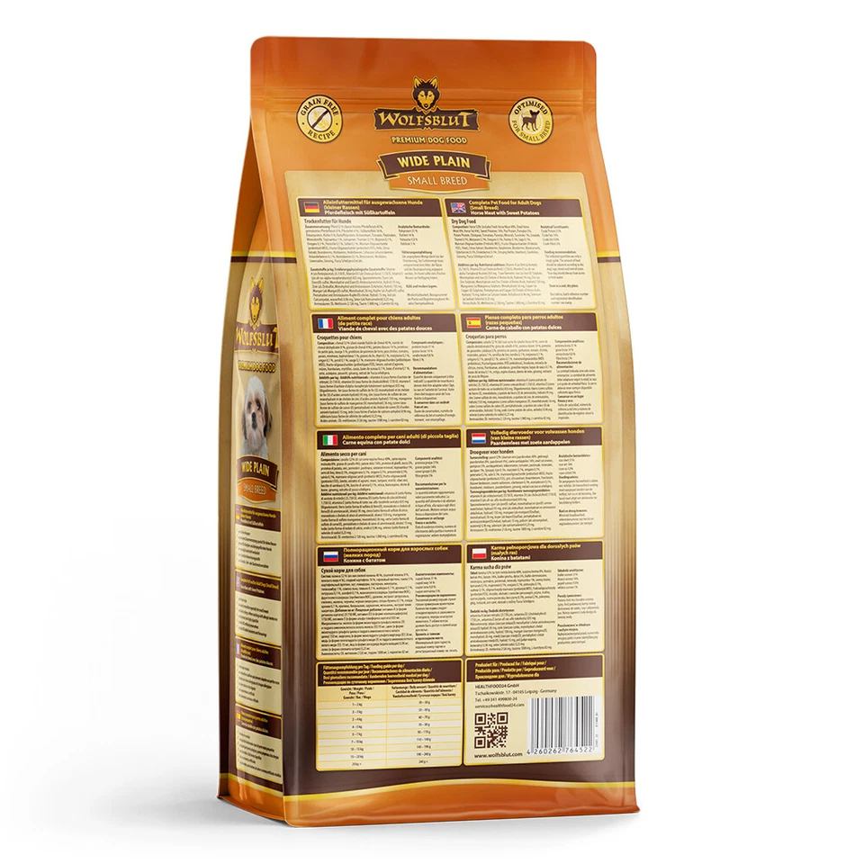 Wolfsblut - Wide Plain Small Breed - 2 kg - Hundefutter - Bild 3 von 4