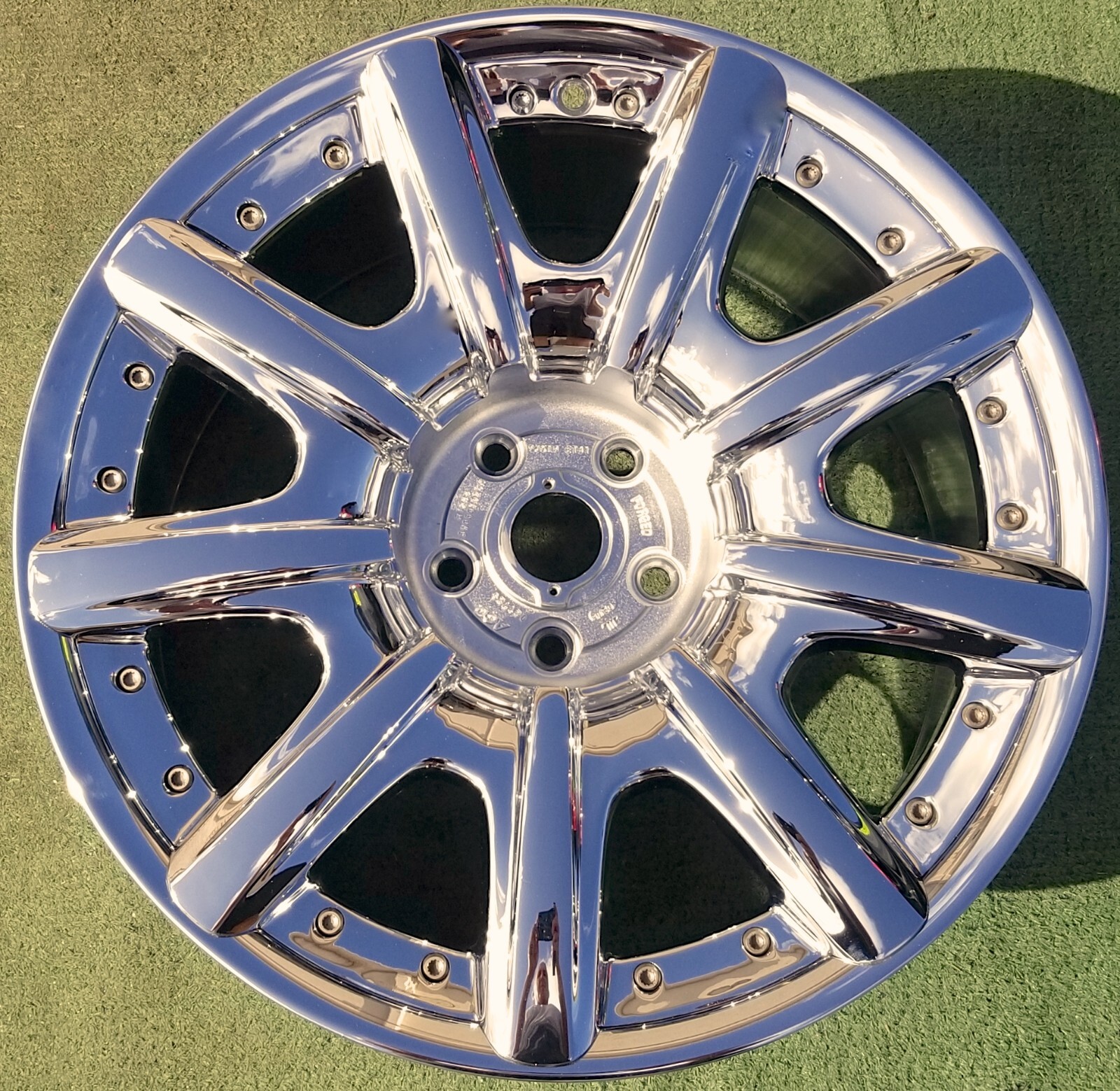 Chrome Factory Bentley Continental MULLINER Wheel OEM Flying Spur 19 3W0601025K
