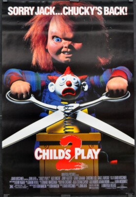 Kinder Play 2 1990 Orig 27X40 2/S Film Poster Alex Vincent Jenny Agutter