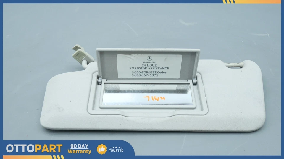 Parasol lado conductor izquierdo mercedes-benz w226 c250 2010-2015 4matic f1243 fabricante de equipos originales Foto 4 de 4