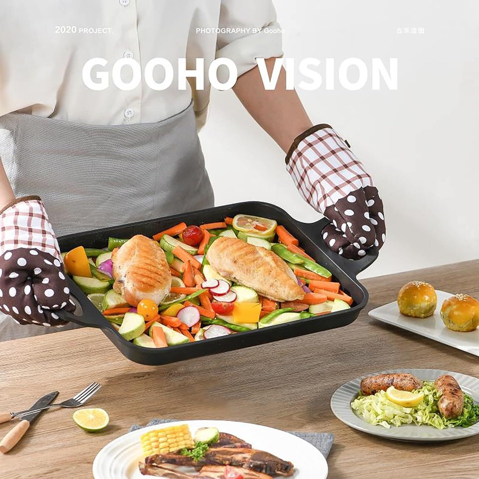 Nonstick Grill Pan,Induction Stove Top Grill Plate,Glass Grilling Panel