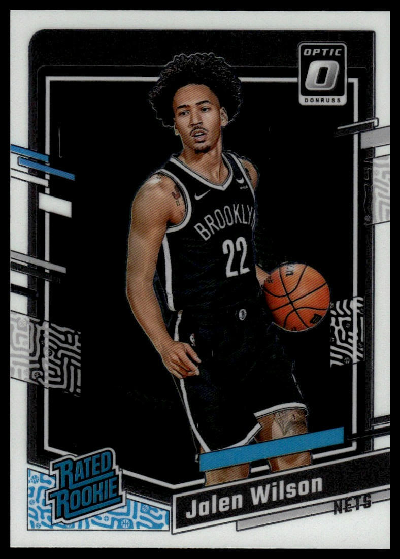 2023-24 Donruss Optic Jalen Wilson #206 Rated Rookie
