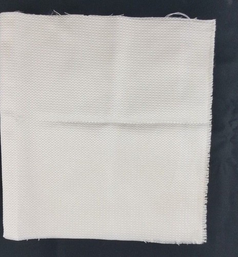 Ivory Satin Ottoman Textured Thin Home Decor Fabric Poly Cotton Blend 54" x 14 - Picture 2 of 3