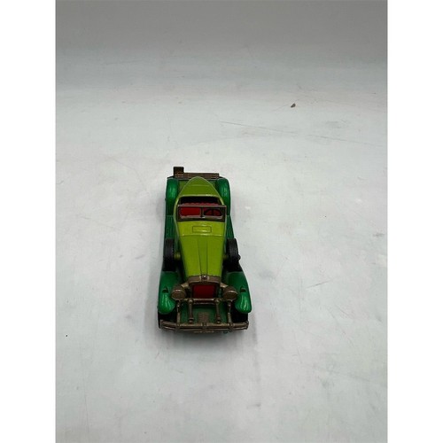 Vintage 1974 Matchbox Y-14 1931 Stutz Bearcat Diecast Car Green Red Interior - Picture 2 of 5