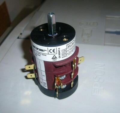 NORDIC WIRE WELDING MACHINE SWITCH 4.220 ORIGINAL REPLACEMENT 121509