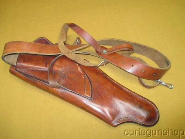 Funda de hombro vintage de cuero central Thompson Foto 3 de 4