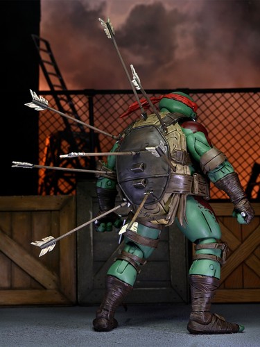 NECA - TMNT The Last Ronin - Ultimate Raphael First to Fall Action Figure - Picture 4 of 5