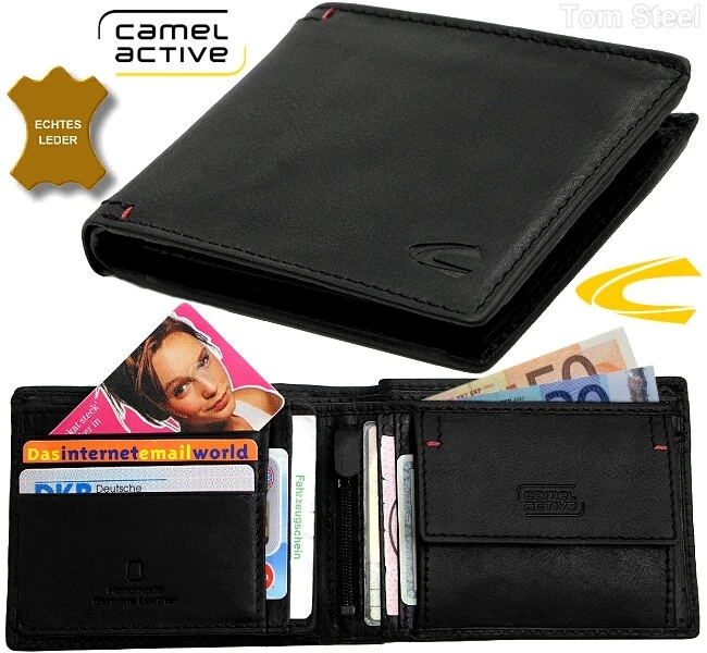 Camel Active Vintage Wallet Men's Wallet Horizontal Wallet Leather - Image 3 of 4