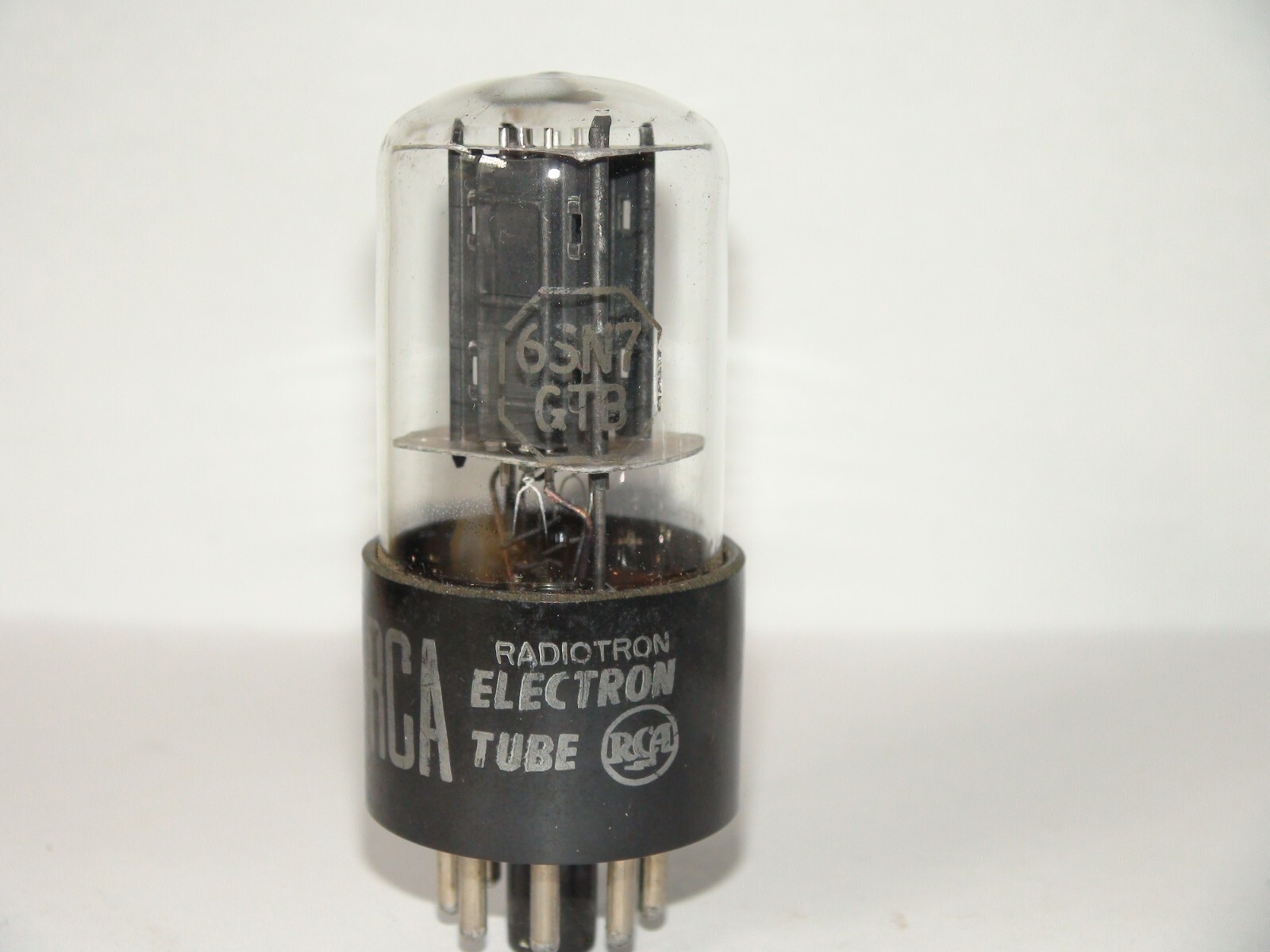 RCA 6SN7 GTB Black Plates  Vacuum Tube CODE KR