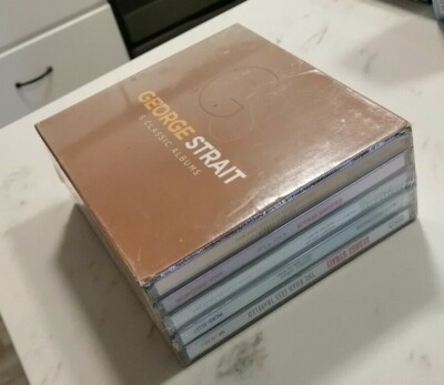 5 Classic Albums [Box] George Strait (CD, Oct-2012, 5 Discs, Mercury) NEW   C27