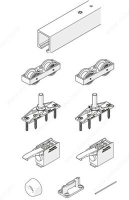 10 Pc. Kit HAWA Junior RH8925692 -80/Z Fitting, Single 176Lb 10 Pc. Kit HAWA Junior RH8925692 -80/Z Fitting, Single 176Lb