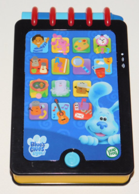 Leap Frog Blue's Clues Really Smart Handy Dandy Notebook Colors Shapes Learning