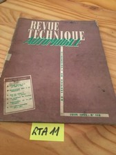 Revue technique Renault 4CV