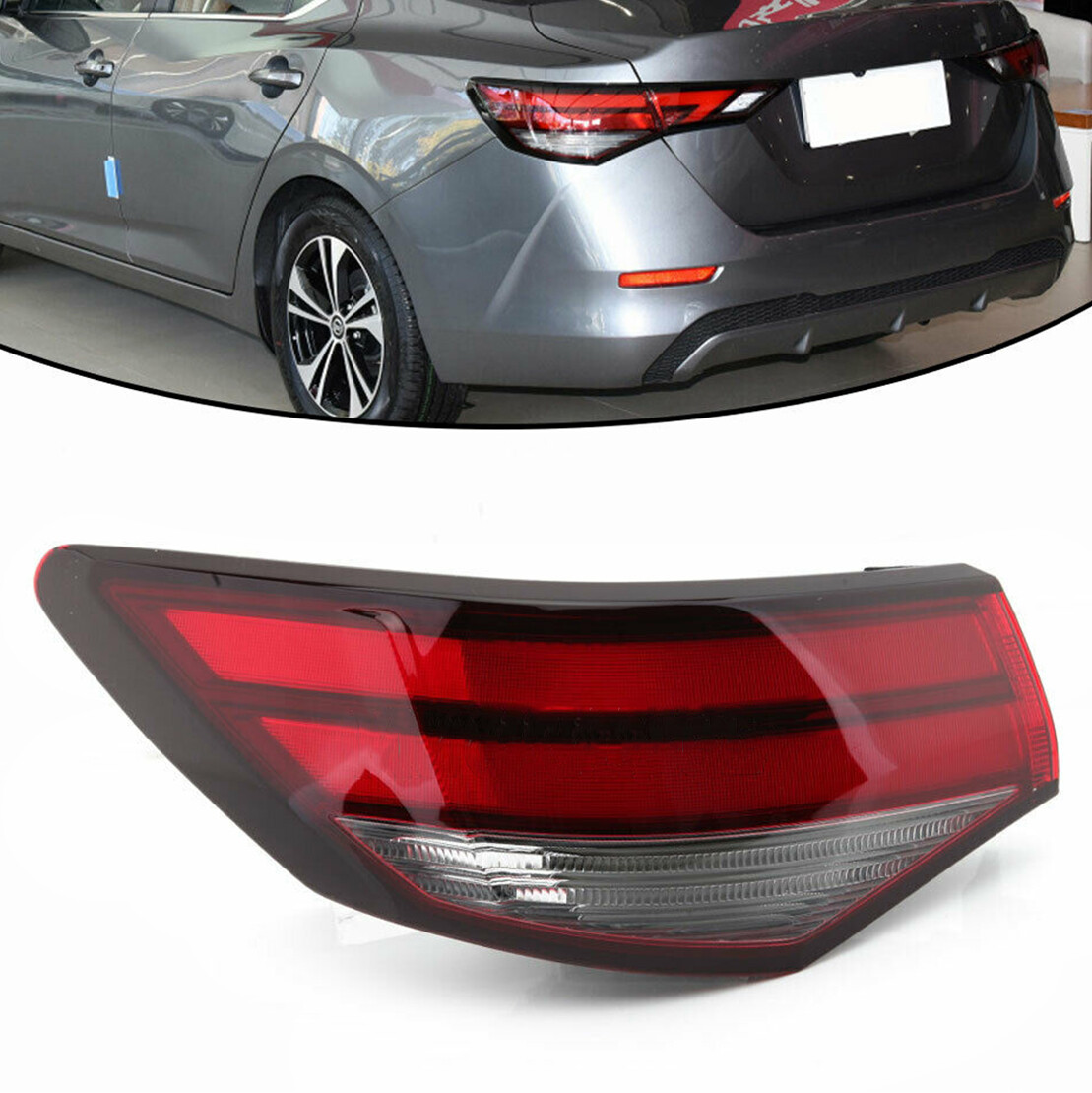 2020 nissan sentra tail light
