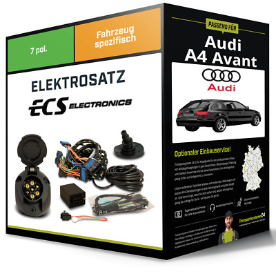 Elektrosatz 7-pol spezifisch für AUDI A4 Avant 11.2004-03.2008 NEU inkl. EBA