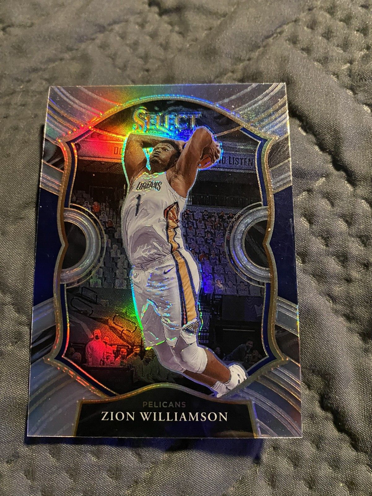 2020-21 Select 1 Zion Williamson New Orleans Pelicans 2019 NBA Draft 1st Overall