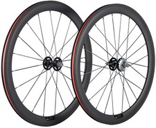 700c 50mm Track Bike Carbon Wheels Fixed Gear Carbon Wheelset 23mm Clincher Matt 700c 50mm Track Bike Carbon Wheels Fixed Gear Carbon Wheelset 23mm Clincher Matt