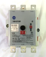 ALLEN-BRADLEY Safety Contactor 100S-D180ED22C, FOR PARTS/ REPAIR