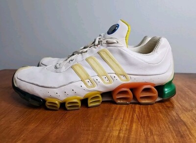 Adidas Bounce 2007 White Multicolor Athletic Shoes Men's Sz 11 057663