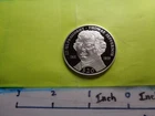 THOMAS JEFFERSON 3RD U.S. PRESIDENT 2000 LIBERIA 999 SILVER COIN RARE NICE D-8