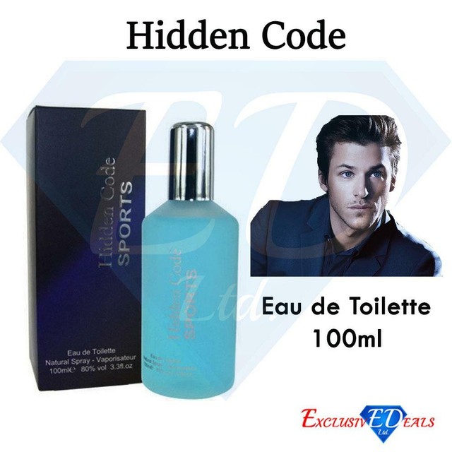 hidden code blue eau de toilette