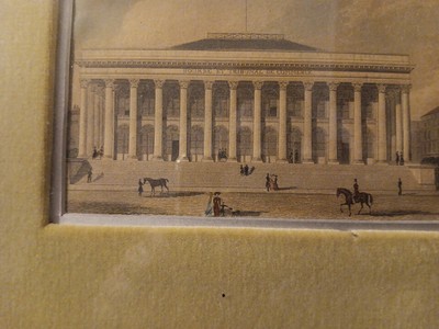 La Bose De Paris/Timbre Royal Architectural Study 1930's Pair of Pic's 